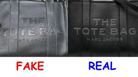 real vs fake marc jacobs tote bag|marc jacobs knock off bags.